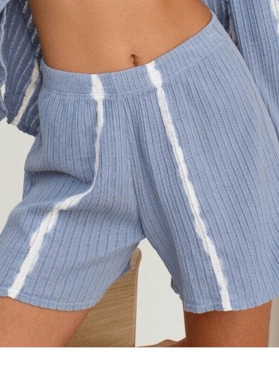 Free People Pants - Intimately Free People Little Dream Tie-Dye Pointelle Shorts